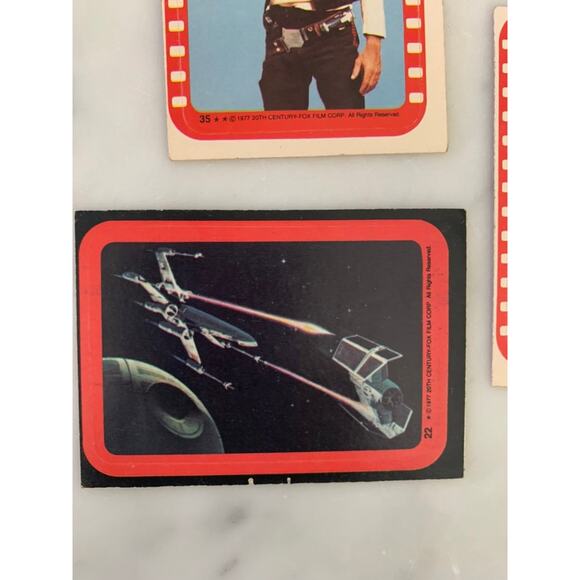 1977 Star Wars Topps Stickers - Picture 6 of 7